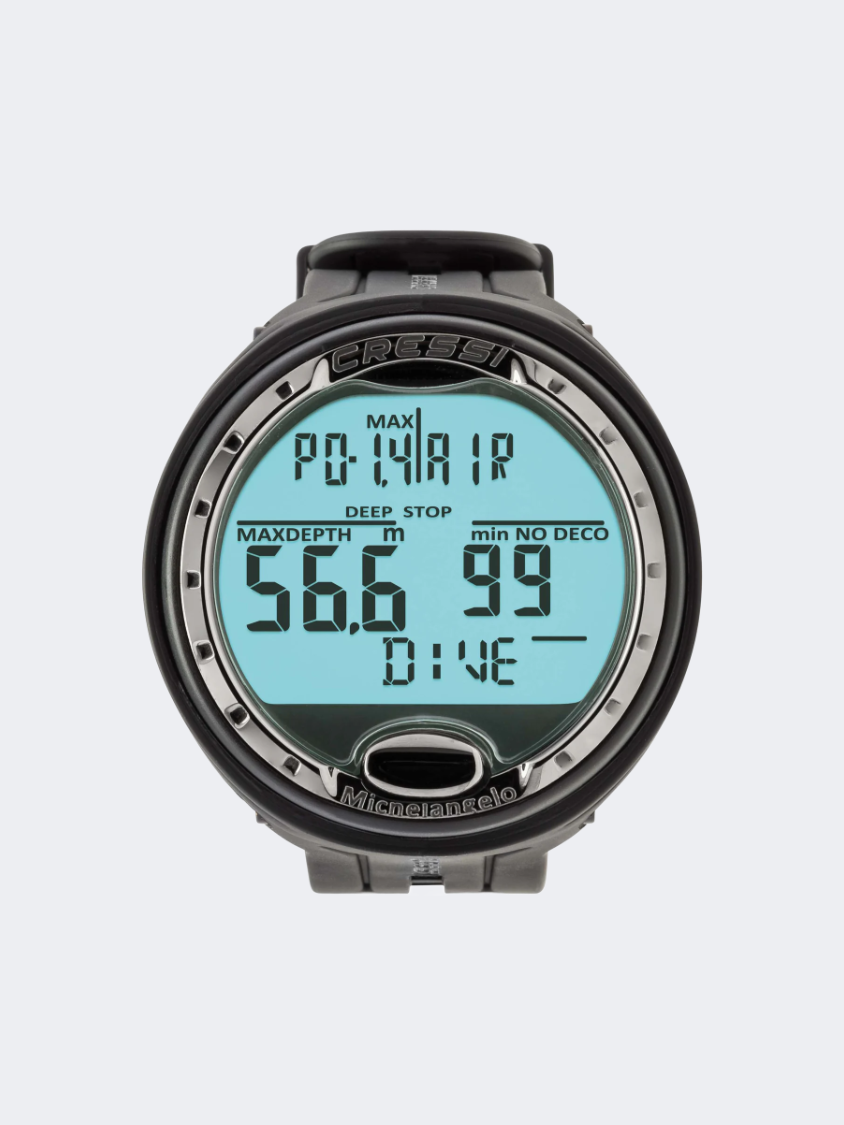 Cressi Michelangelo Diving Monitor Black/Metal