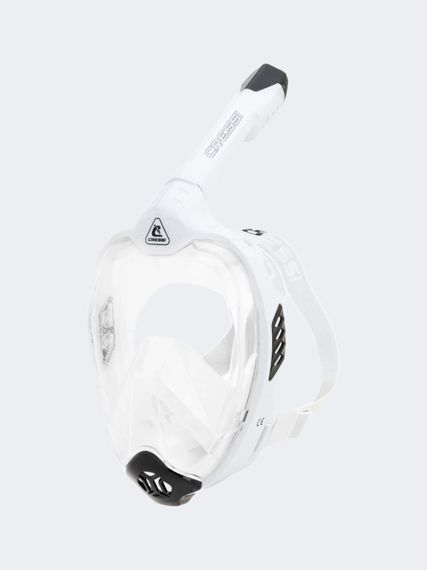 Cressi Bali Full Face Swim Mask White/Black