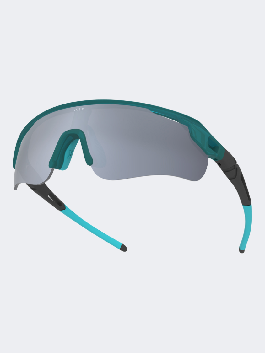 Hilx Trail Blazer Matt Green Black/Silver Mirror