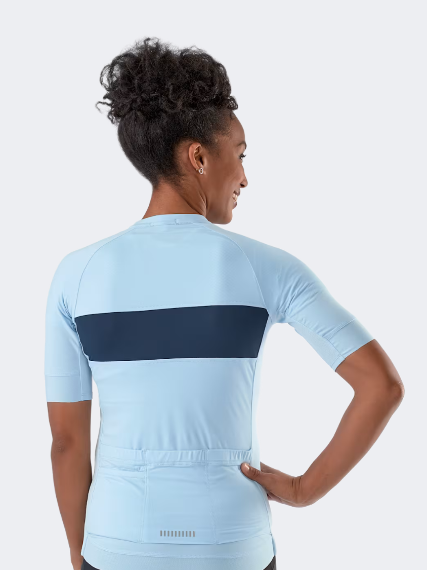 Trek Circuit Women Ltd Cycling Jersey Dusty Blue/Deep Dark Blue