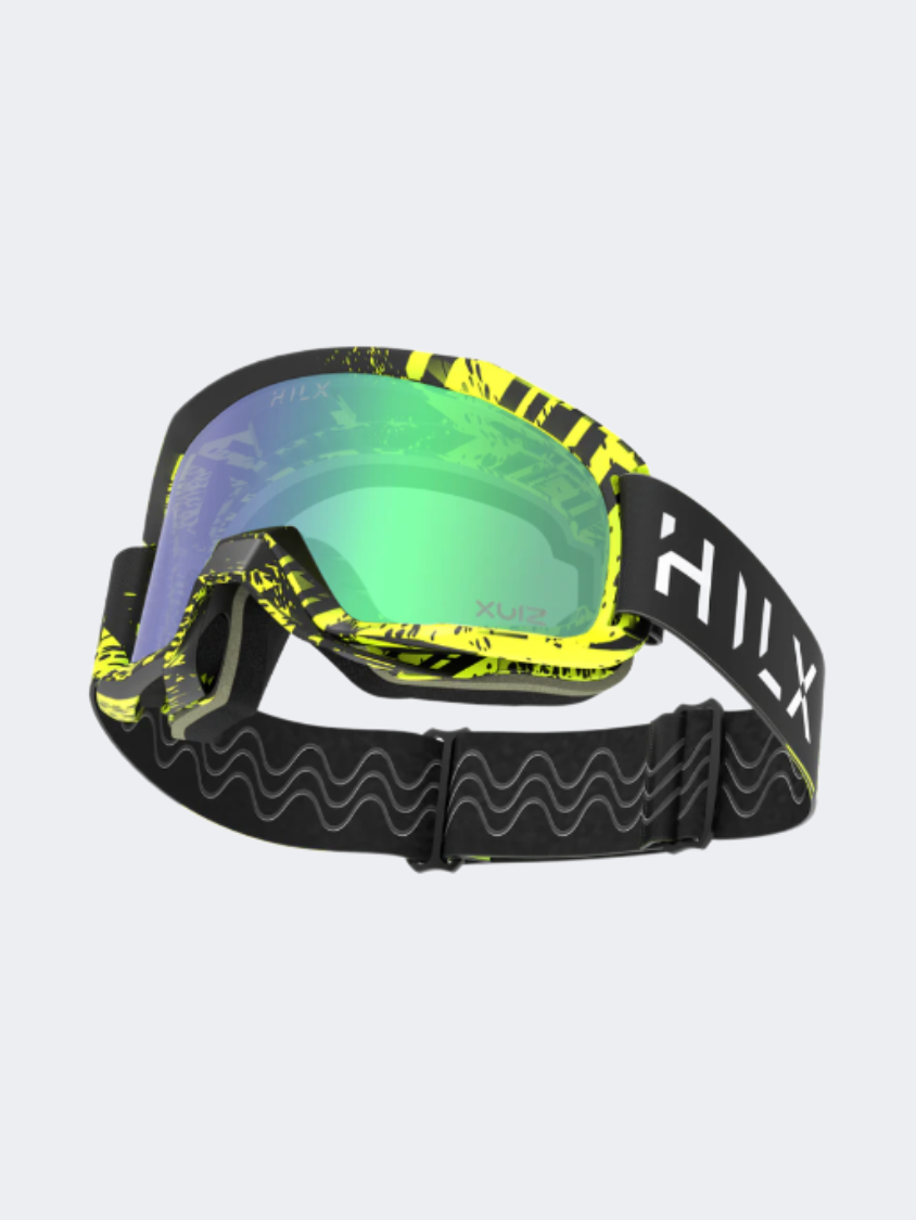 Hilx Outlaw Black Neon Green/Green Mirror