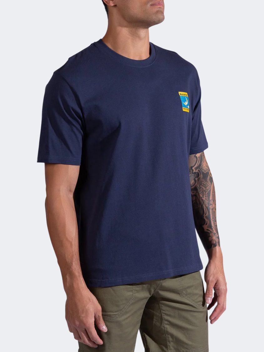 La Sportiva Moon Patch Men Climbing T-Shirt Night Sky/Lake