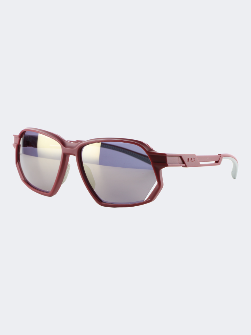 Hilx Syndicate Matt Brick Red/Gold Mirror