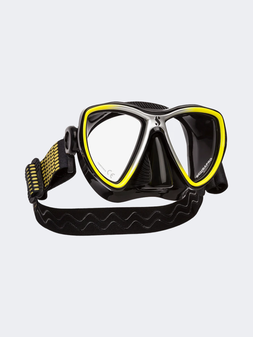 Scubapro Synergy Mini Dive Mask Black/Yellow/Silver