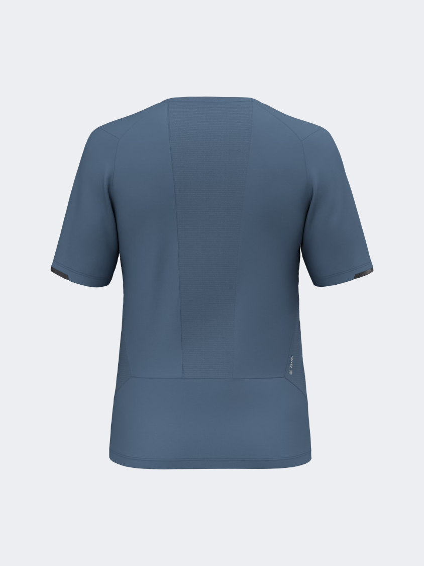Salewa Pedroc Dry Hybrid Men Hiking T-Shirt Java Blue