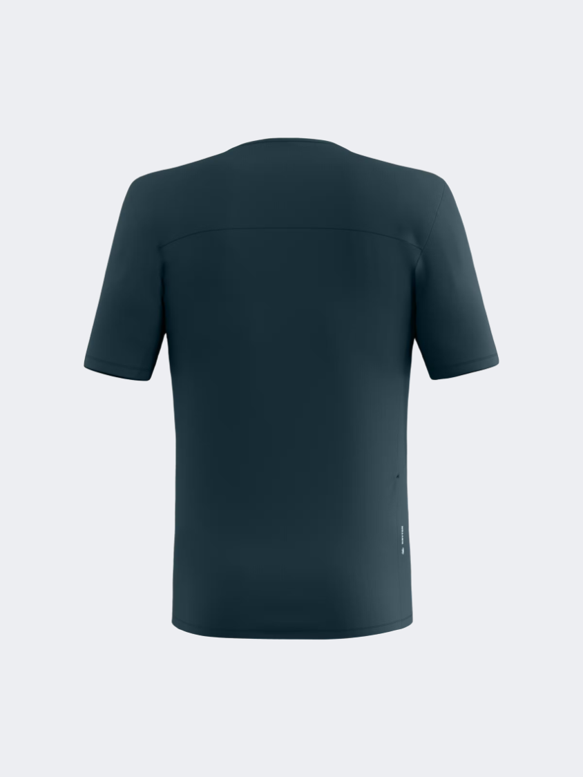 Salewa Puez Sporty Dry Men Hiking T-Shirt Pond Blue