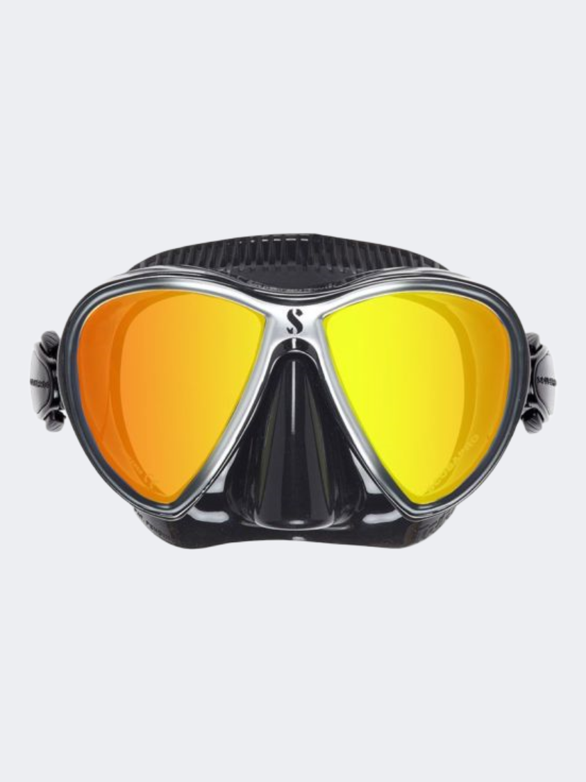 Scubapro Unisex Diving 24.713.140 Synergy Twin W/O Prg Bk/Sl Mrd Mask