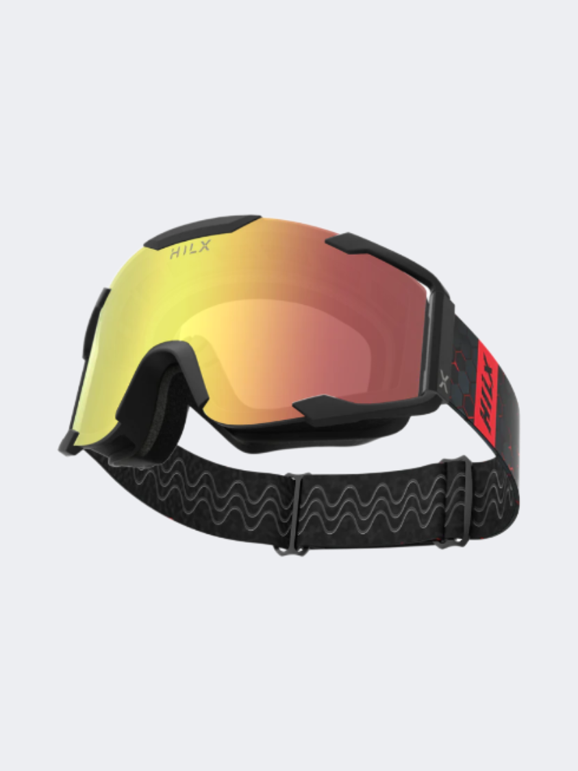 Hilx Convoy Matte Black/Red Mirror