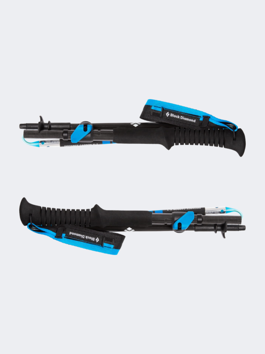 Black Diamond Distance Carbon Flz Unisex Hiking Pole Blue Black