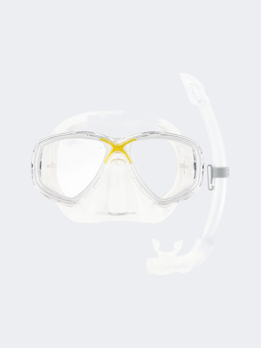 Cressi Marea + Mexico Pro Combo Swimming Set Clear/Yellow