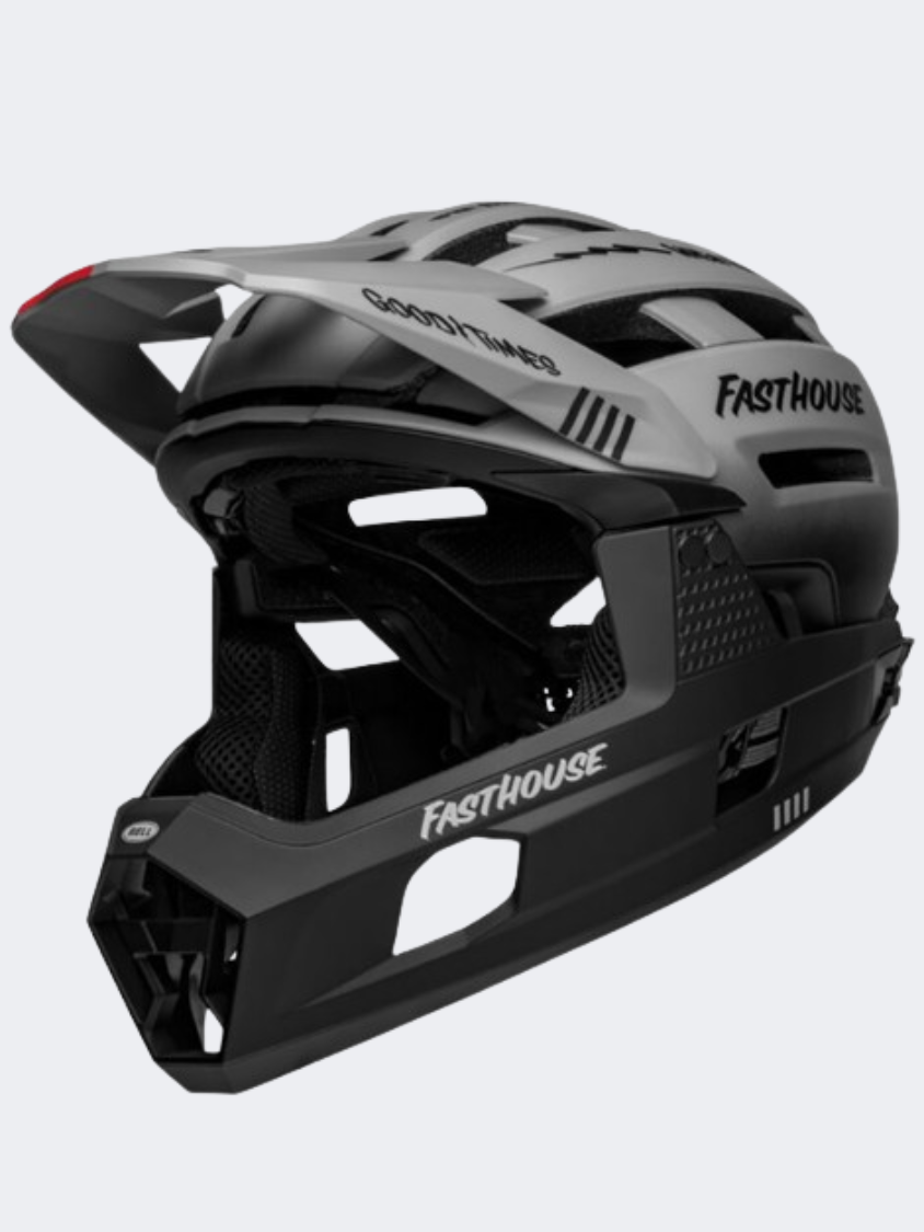 Bell Super Air R Spherical Fasthouse M Unisex Biking Protection Matte Grey/Black