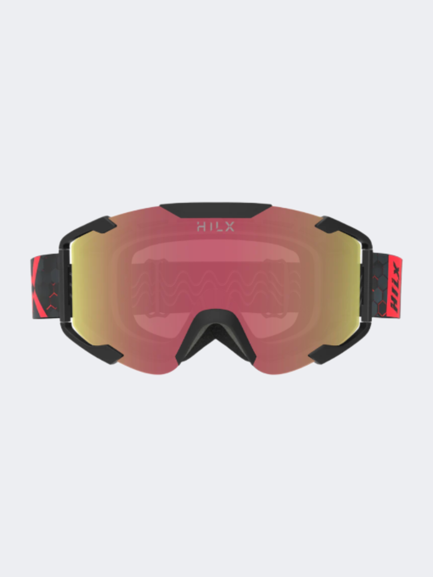 Hilx Convoy Matte Black/Red Mirror