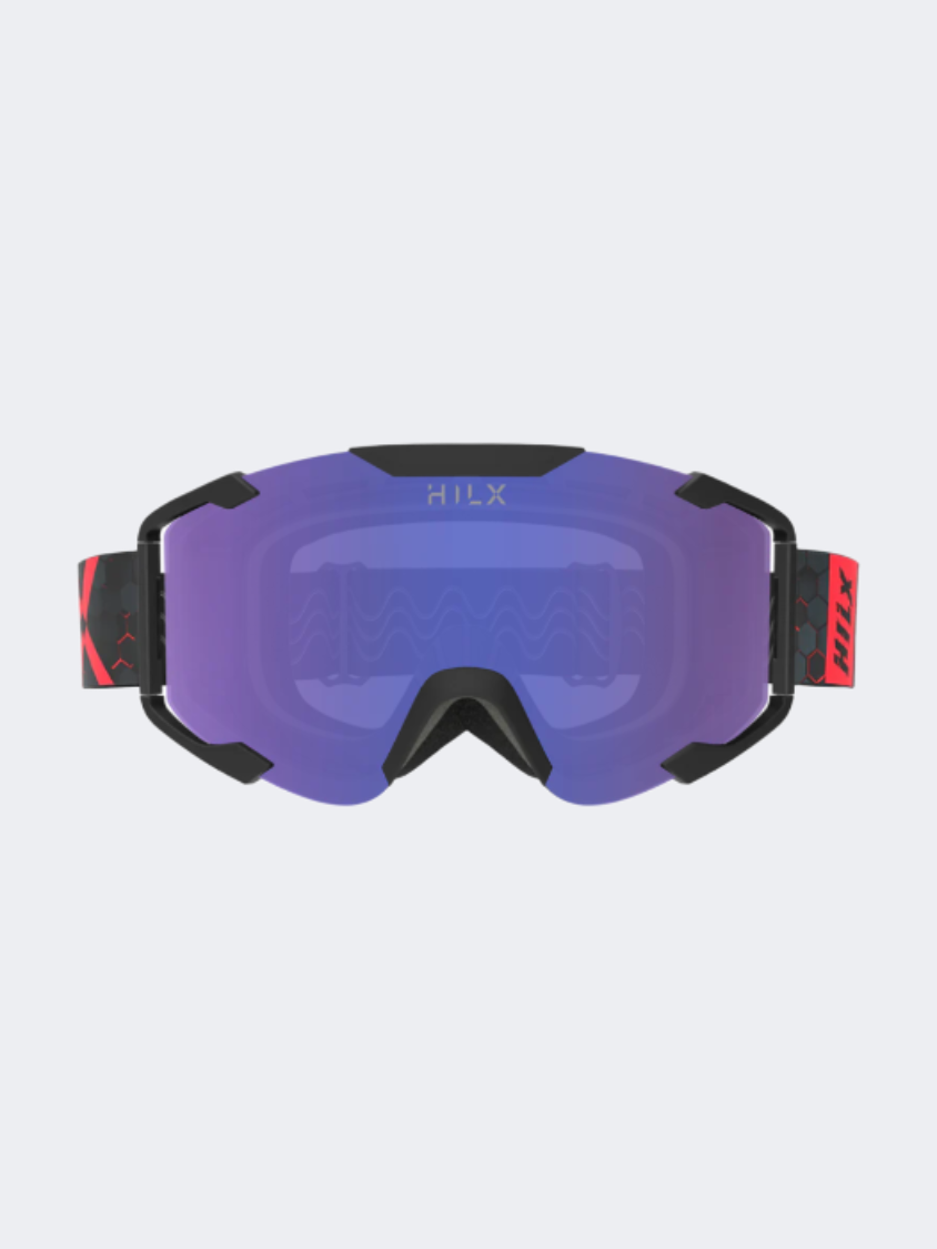 Hilx Convoy Matte Black/Blue Mirror
