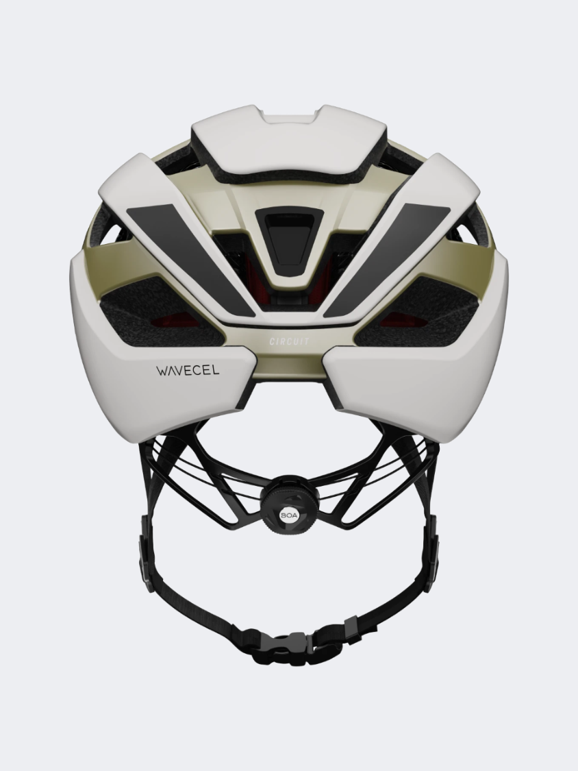 Trek Circuit Wavecel Biking Helmet White/Supernova