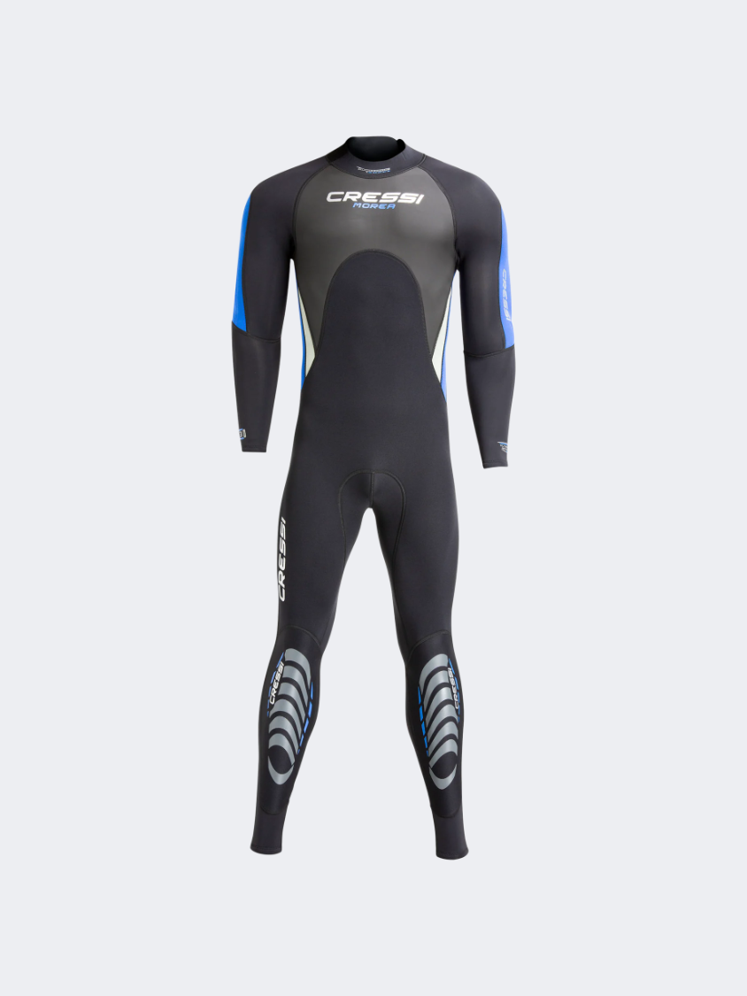 Cressi Morea Monopiece 3 Mm Men Diving Suit Black/Blue