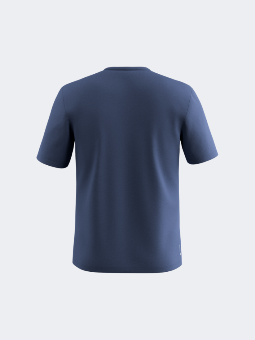 Salewa Solidlogo Dry Men Hiking T-Shirt Dark Denim