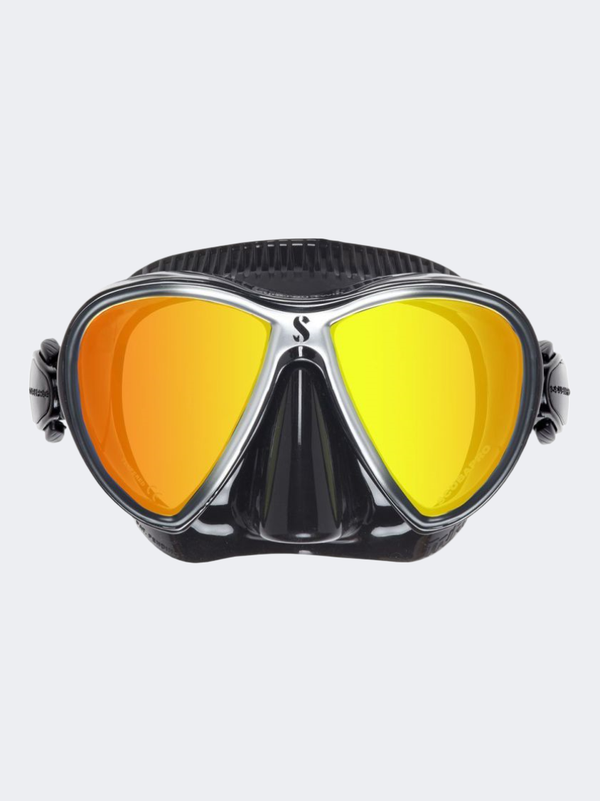Scubapro Unisex Diving 24.713.140 Synergy Twin W/O Prg Bk/Sl Mrd Mask