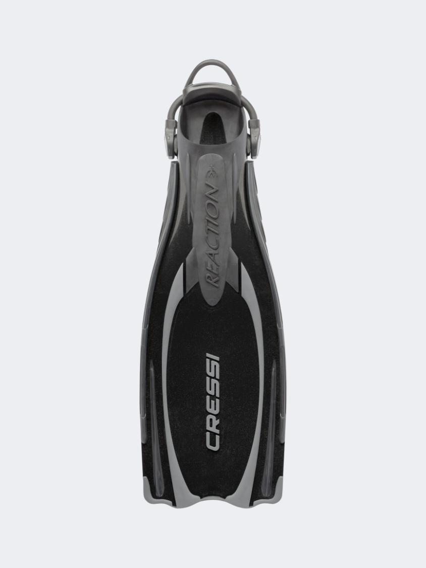Cressi Reaction Ebs Unisex Diving Fins Black/Silver