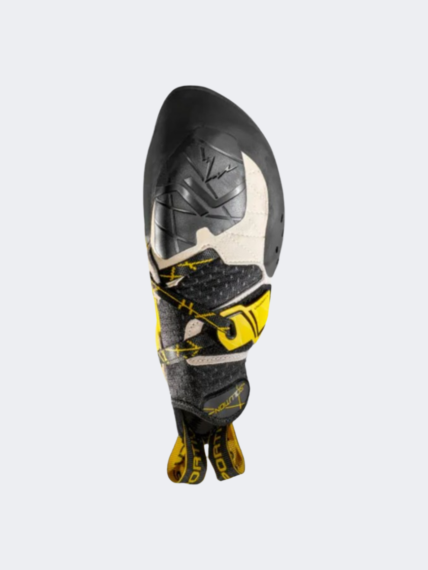 La Sportiva Solution Men Climbing Shoes White/ Yellow