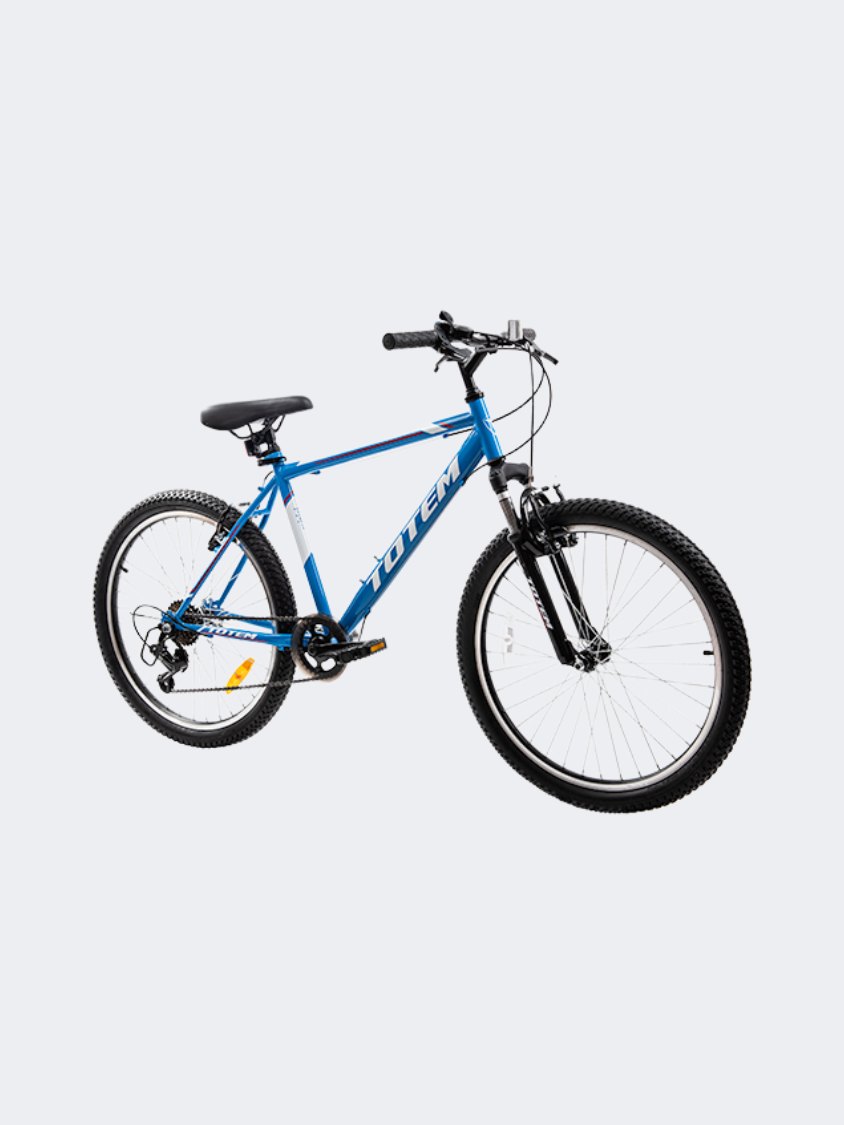 Totem 24 Inch Steel Kids Bike Blue/White