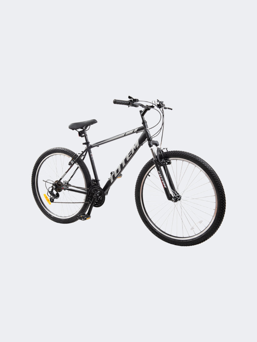 Totem 27.5 Inch Steel Unisex Bike Black/Grey/Red