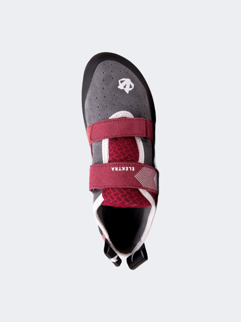 Evolv Elektra Women Climbing Shoes Grey/Merlot