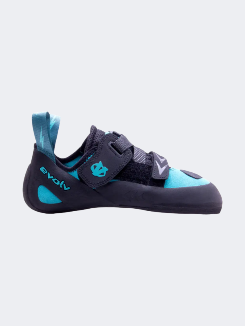 Evolv Kira Women Climbing Shoes Blue/Teal