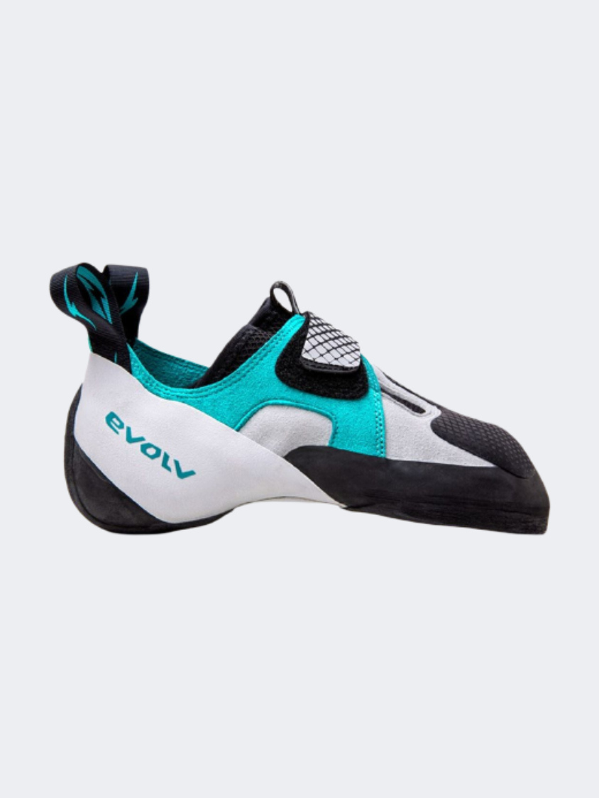 Evolv Zenist Women Climbing Shoes White/Teal/Black