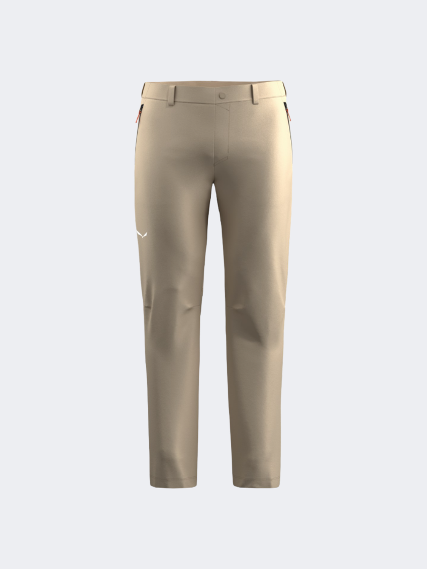 Salewa Puez Talveno Durastretch  Men Hiking Pant Beige Quicksand
