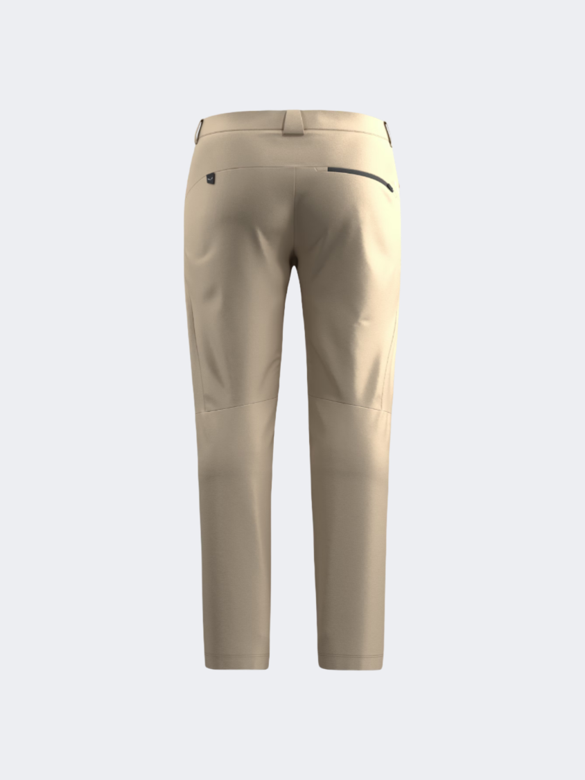 Salewa Puez Talveno Durastretch  Men Hiking Pant Beige Quicksand