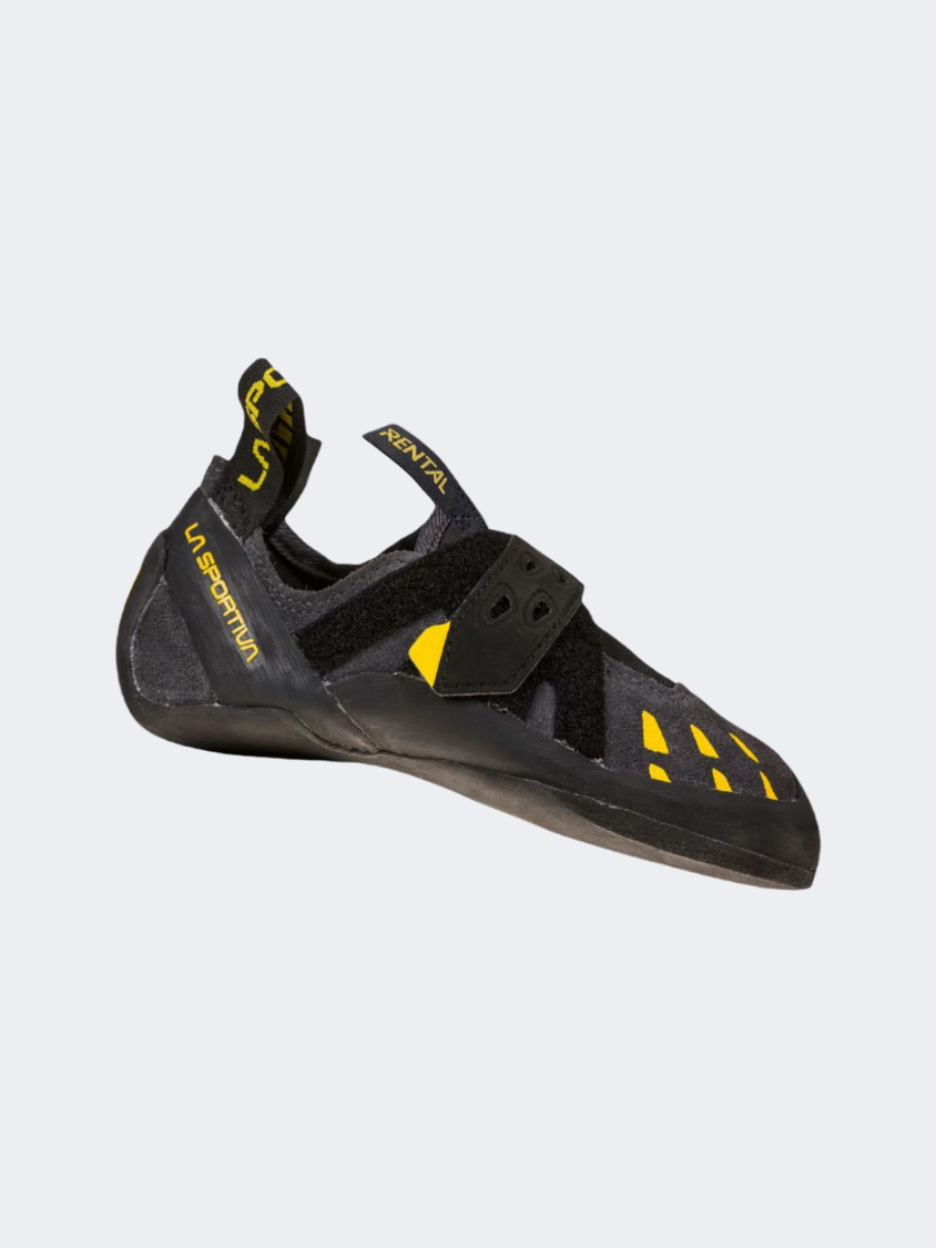 La Sportiva Tarentula Kids Climbing Shoes Carbon/Yellow