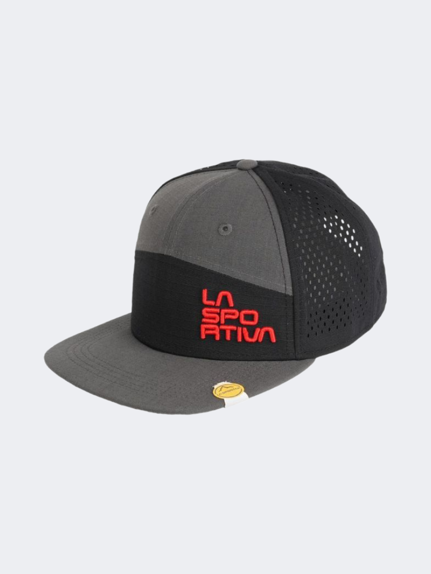 La Sportiva Traverse Men Climbing Cap Carbon/Cherry Tomato