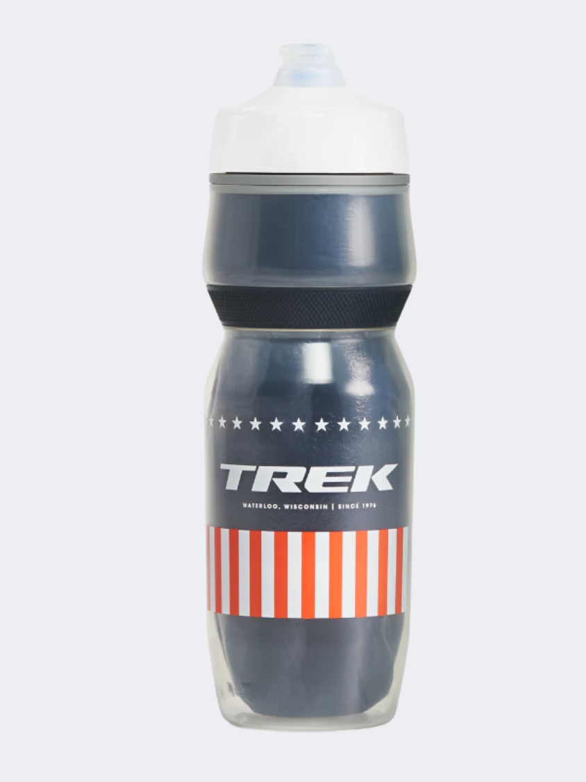 Trek Voda 20Oz Stars And Strip Biking Water Bottle Blue/White