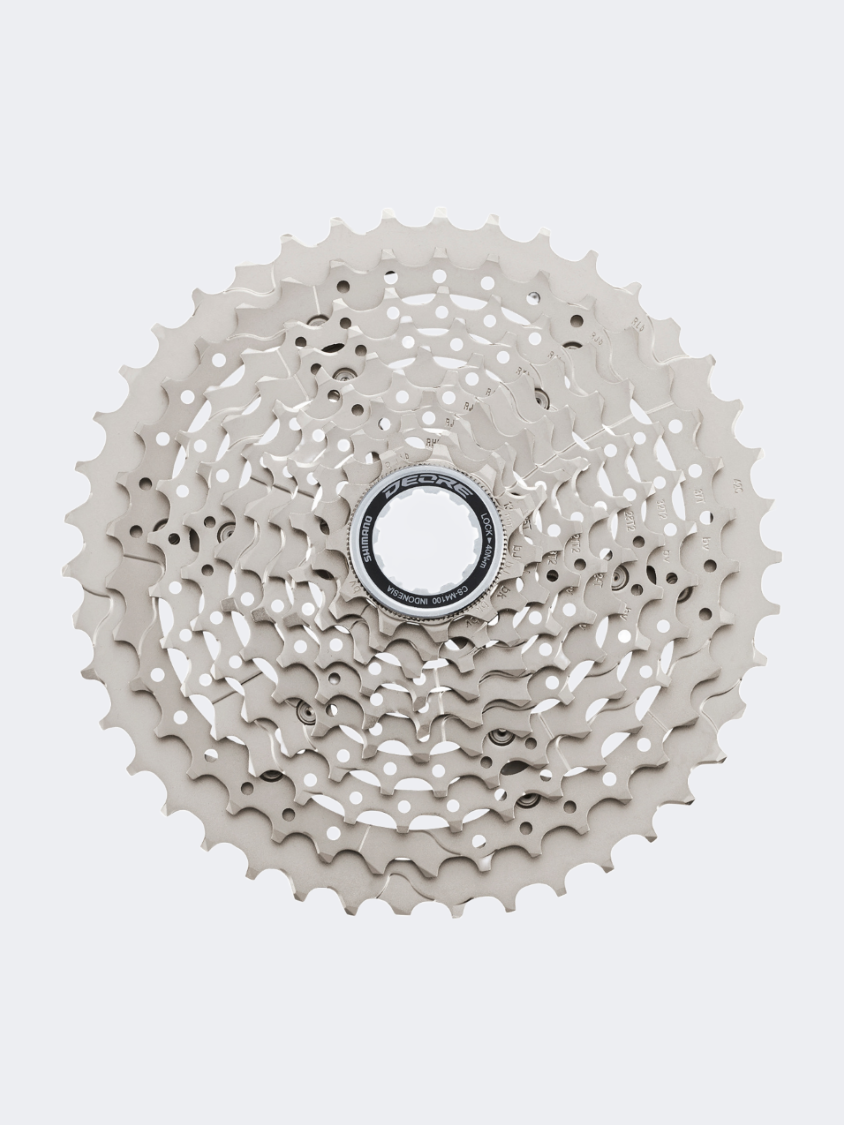 Shimano Deore Cs-M4100 Cassette 10-Speed 11-46 Silver