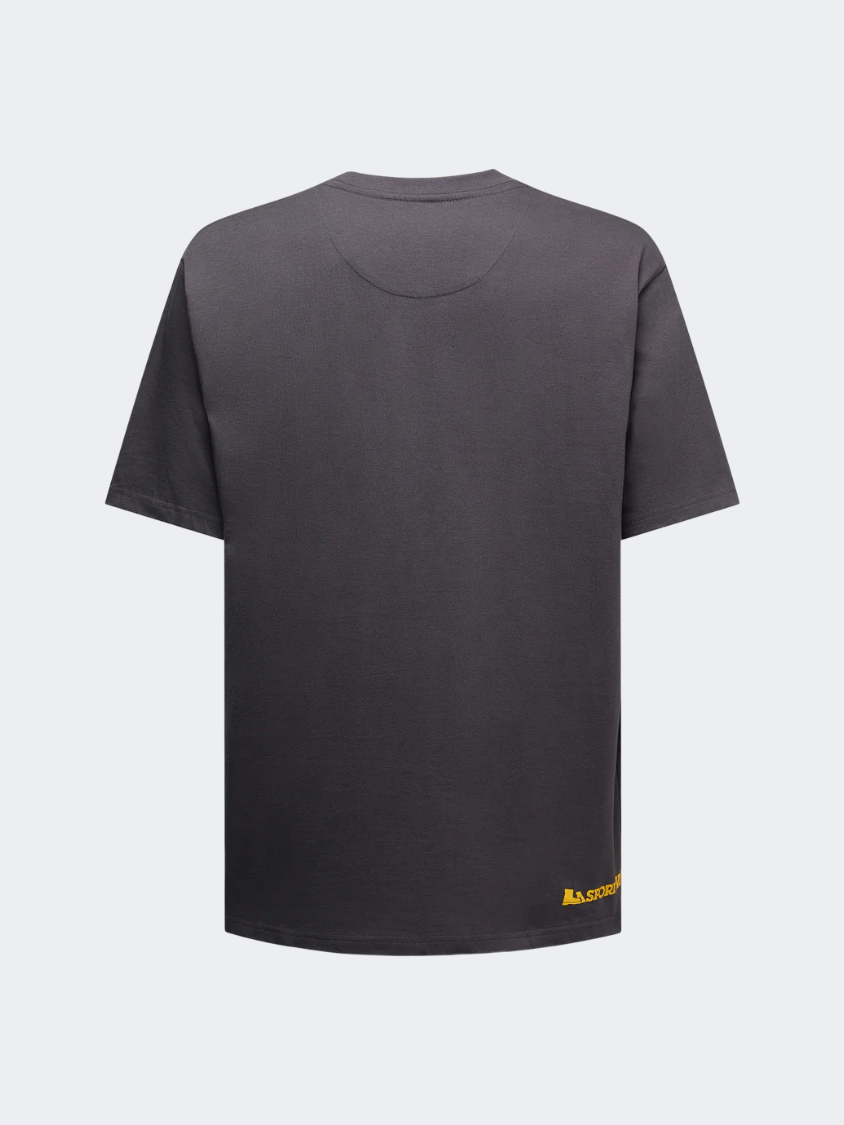 La Sportiva Moon Patch Men Climbing T-Shirt Onyx
