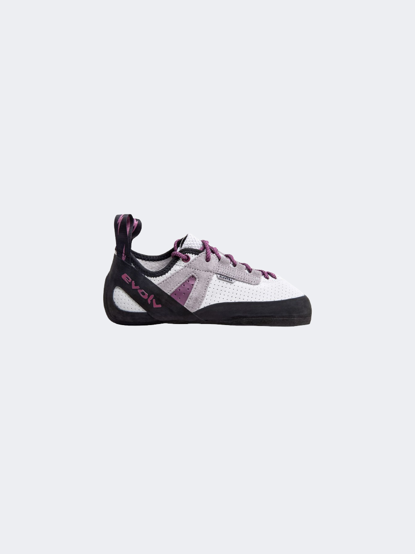 Evolv Elektra Women Climbing Shoes White/Grape