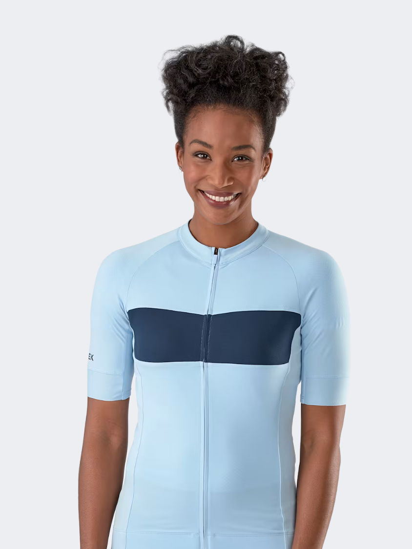 Trek Circuit Women Ltd Cycling Jersey Dusty Blue/Deep Dark Blue
