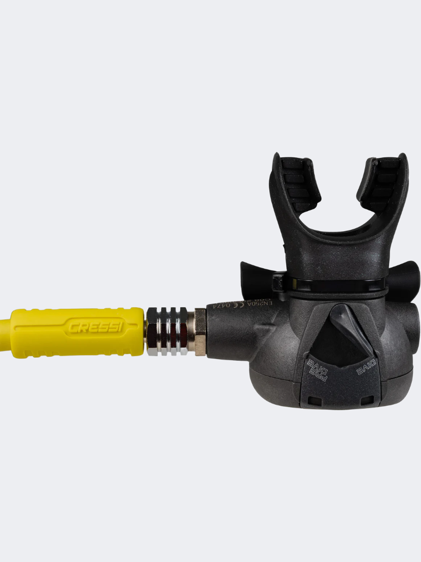 Cressi Octopus Compact Pro Regulator Diving Equipment Yellow/Black