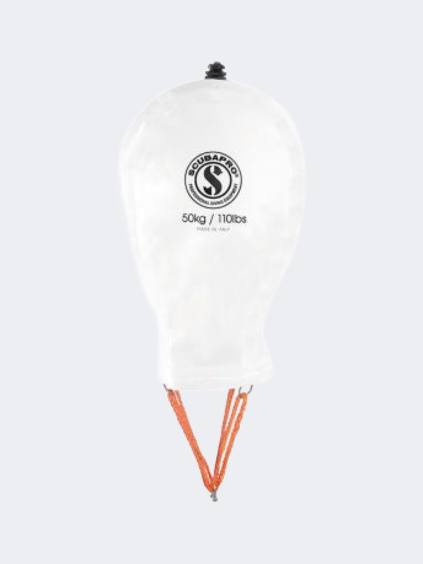 Scubapro Unisex Diving 42.003.000 Lift Bag 50Kg / 110Lbs White Bag