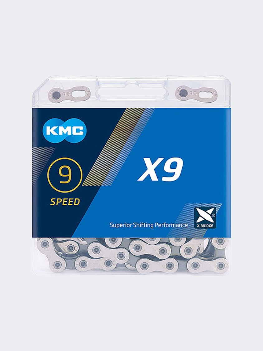 KMC Chain X9 9 Speed Silver