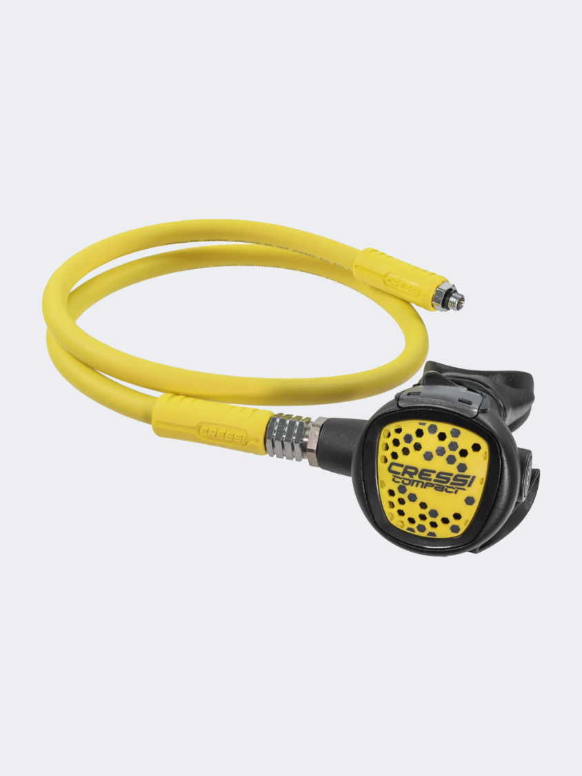 Cressi Octopus Compact Regulator Diving Equipment Yellow/Black