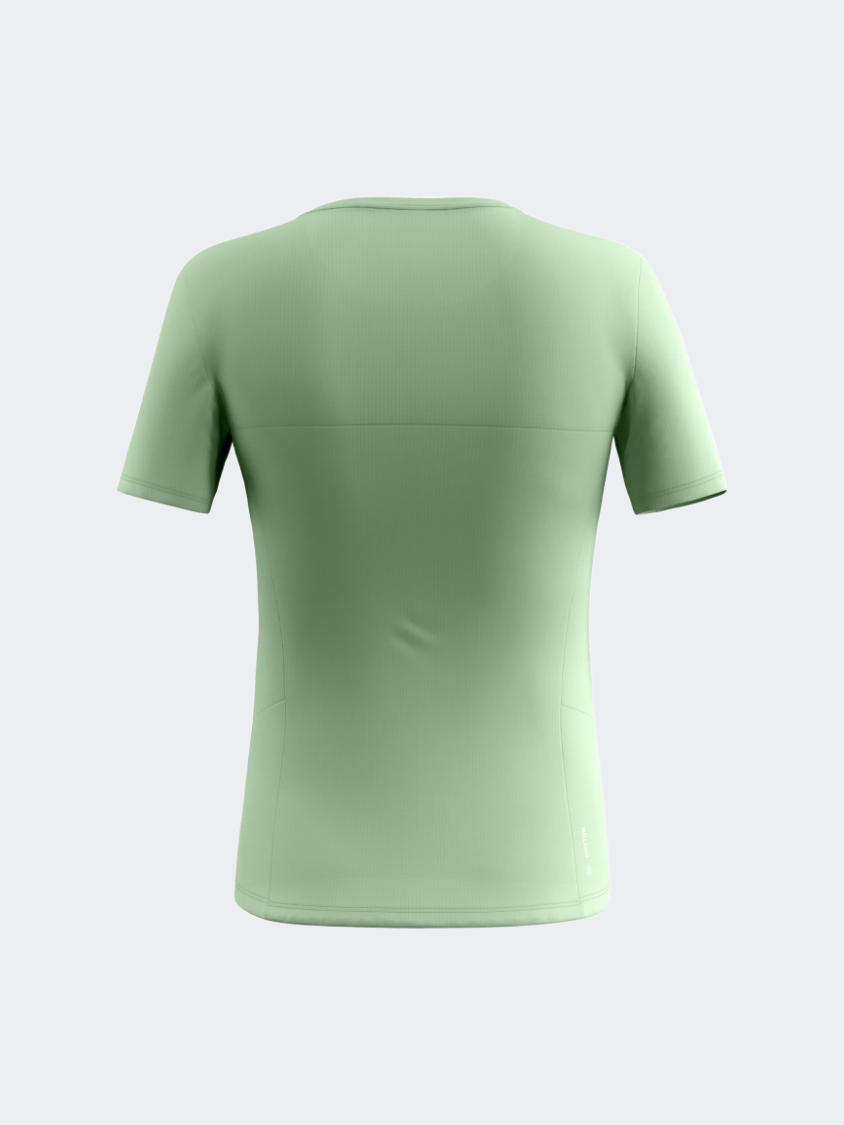 Salewa Puez Sporty Dry Women Hiking T-Shirt Pastel Green