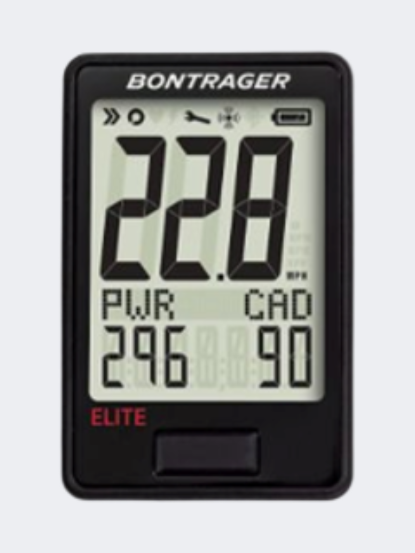 Bontrager Ridetime Elite Cycling Computer Biking Monitor Black 553893
