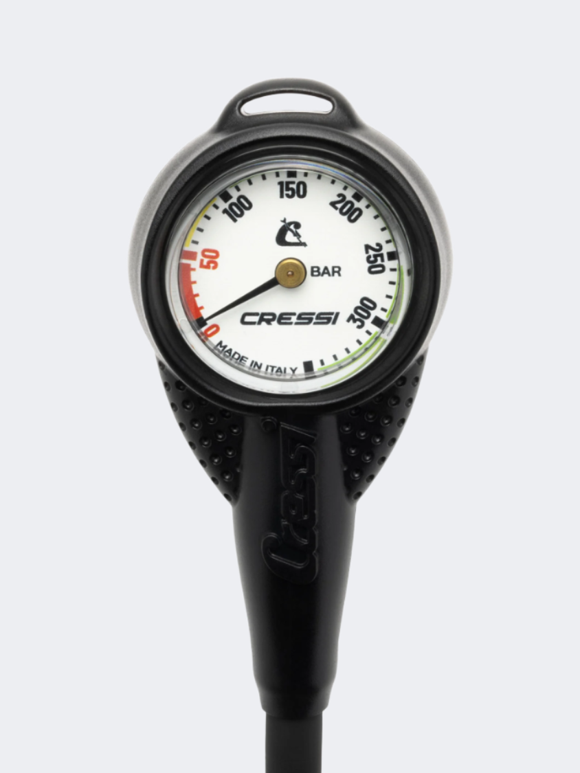 Cressi Mini Spg Diving Equipment White/Black