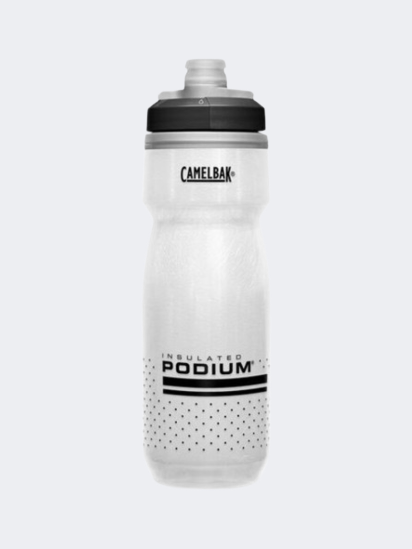 Camelbak Podium Chill 21 Oz Unisex Lifestyle Water Bottle White/Black