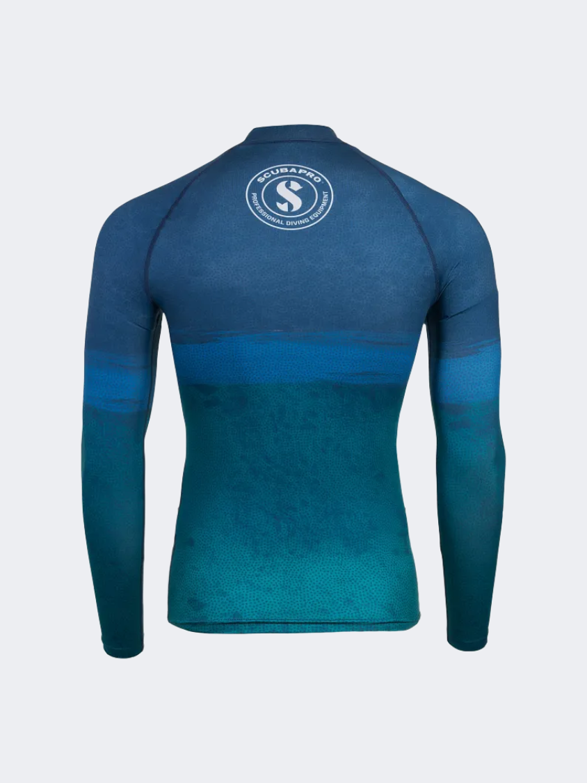 Scubapro T-Flex Upf 50 Longsleeve Men Diving Rashguard Wave