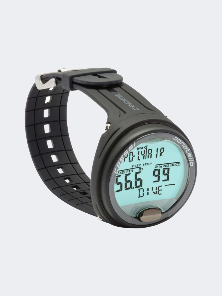 Cressi Donatello Diving Monitor Black/Silver