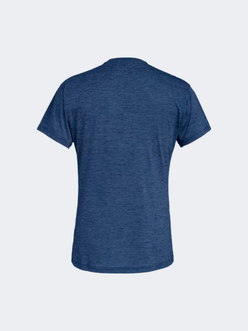 Salewa Puez Melange Dry Men Hiking TShirt Dark Denim Melange