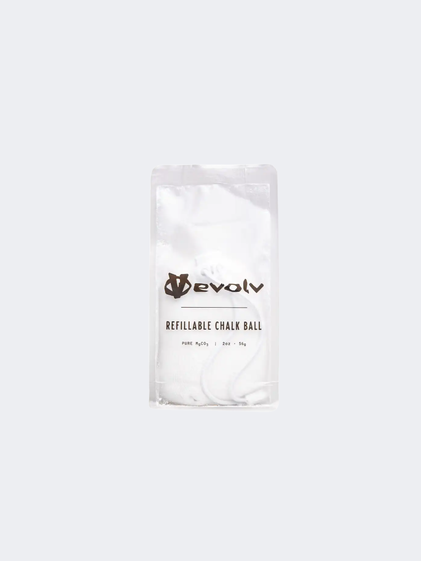 Evolv Refillable Climbing Powder Chalk White