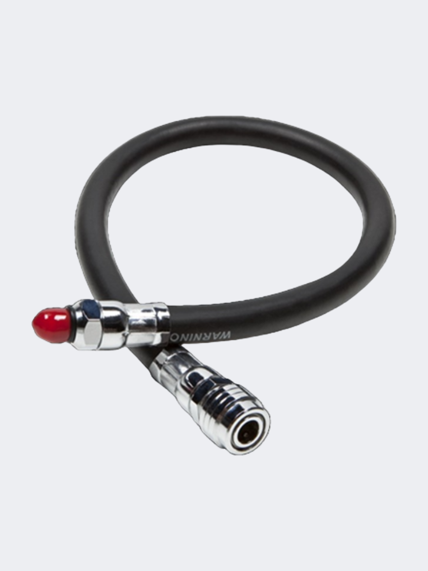 X-Deep Inflator Lp Hose 13 Inches Instrument Black/Silver